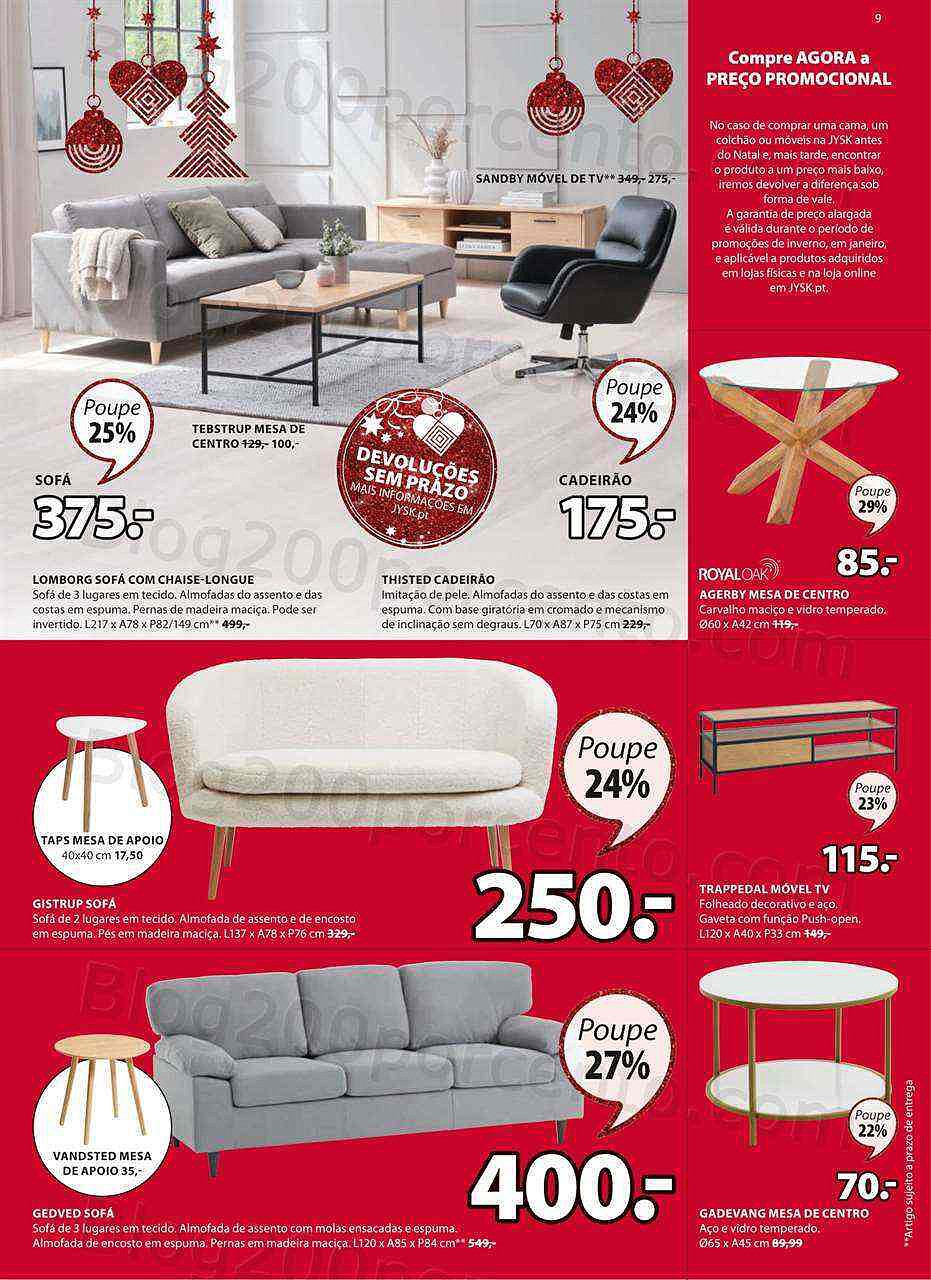 Antevisão Folheto JYSK Promoções de 10 a 20 novembro