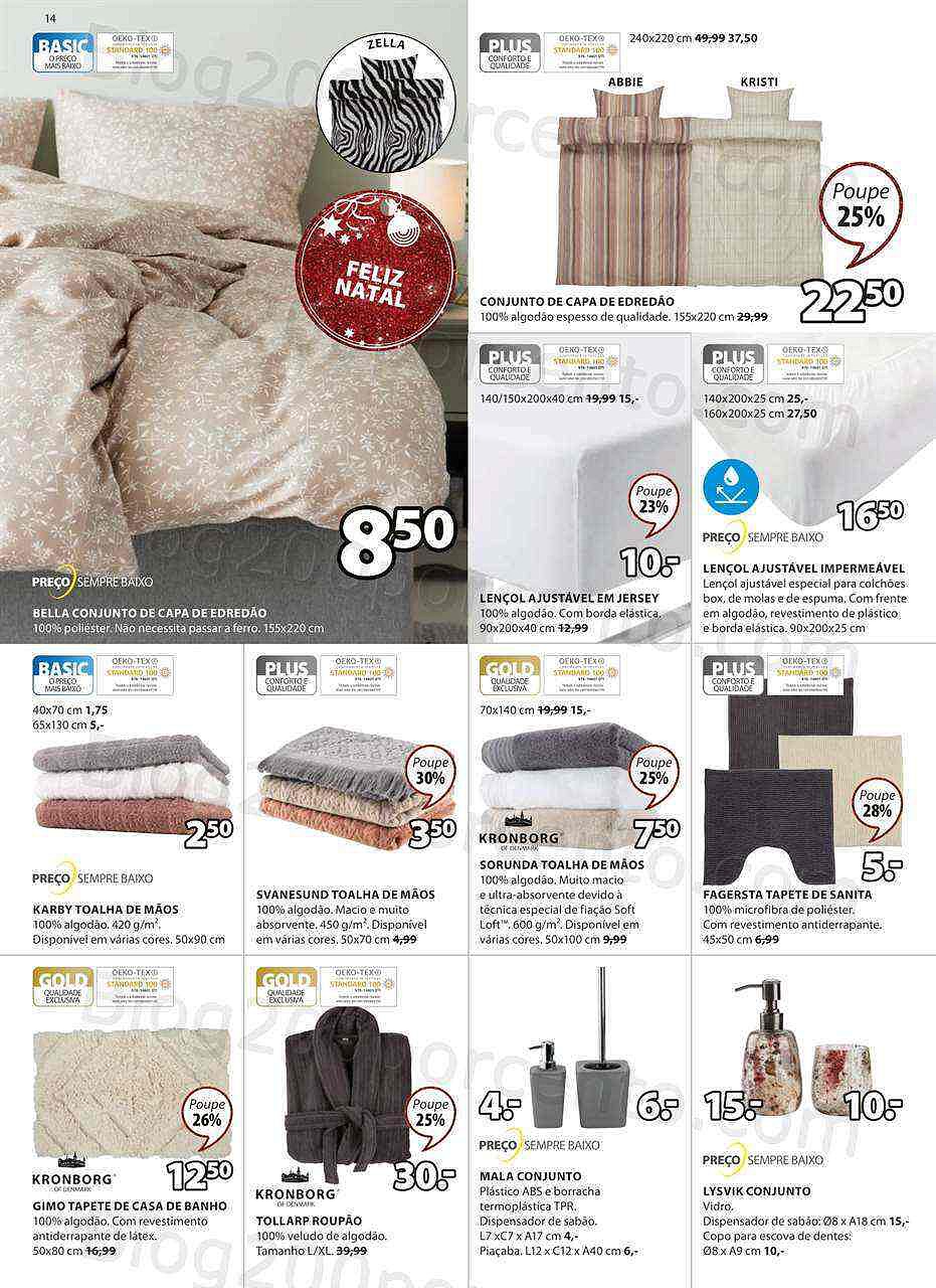 Antevisão Folheto JYSK Promoções de 10 a 20 novembro