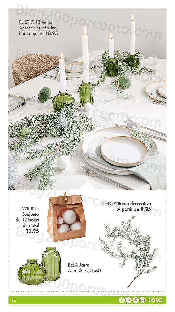 Antevisão Folheto CASA Natal Promoções até 25 dezembro