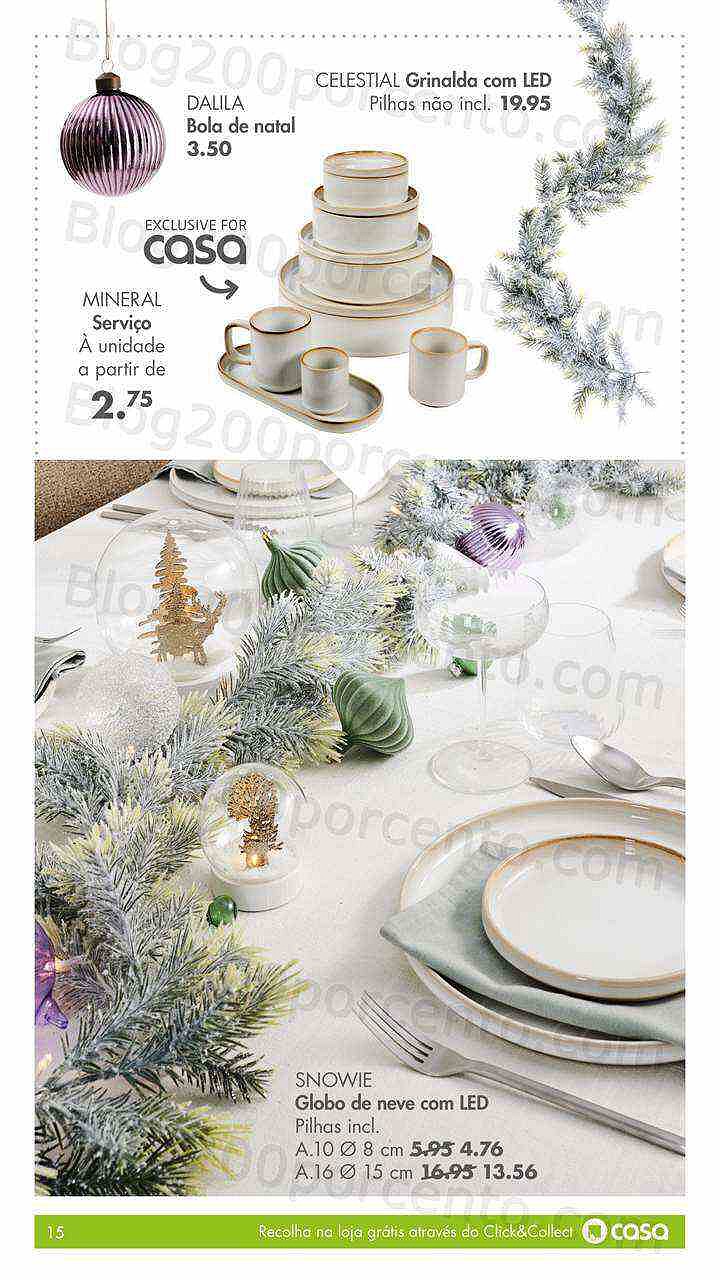 Antevisão Folheto CASA Natal Promoções até 25 dezembro