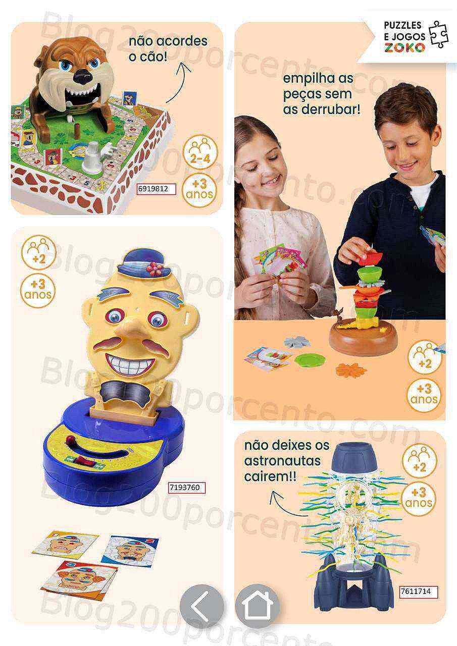 Antevisão Catálogo Brinquedos Natal CONTINENTE - ZOKO Promoções de 4 novembro a 2 janeiro