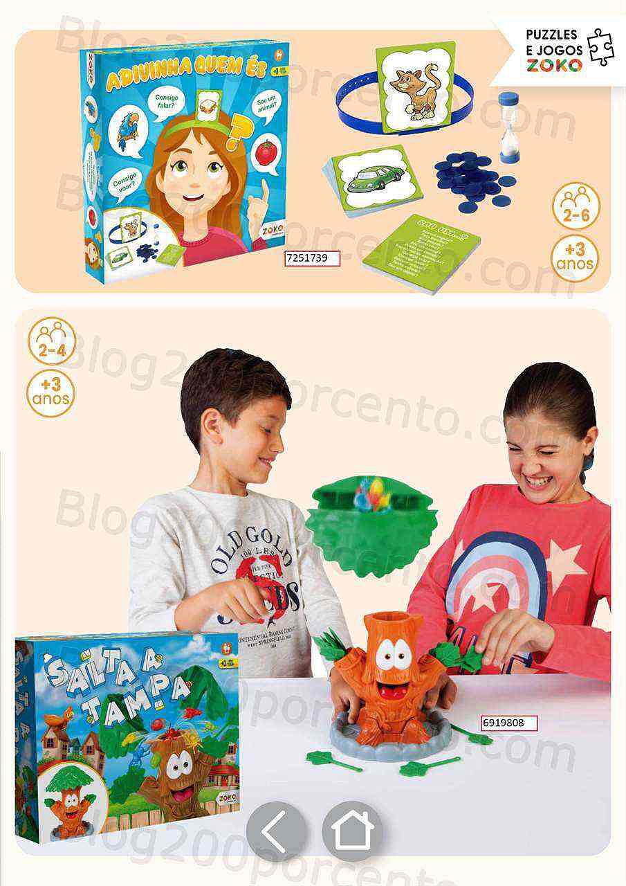 Antevisão Catálogo Brinquedos Natal CONTINENTE - ZOKO Promoções de 4 novembro a 2 janeiro