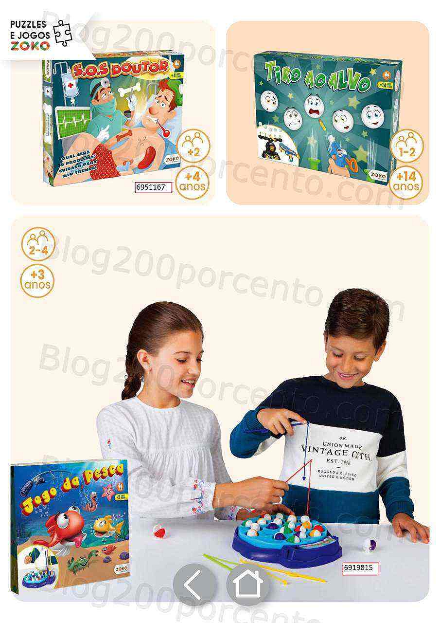 Antevisão Catálogo Brinquedos Natal CONTINENTE - ZOKO Promoções de 4 novembro a 2 janeiro