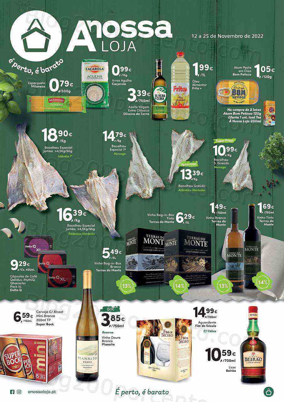 Antevisão Folheto AQUI É FRESCO Promoções de 12 a 25 novembro