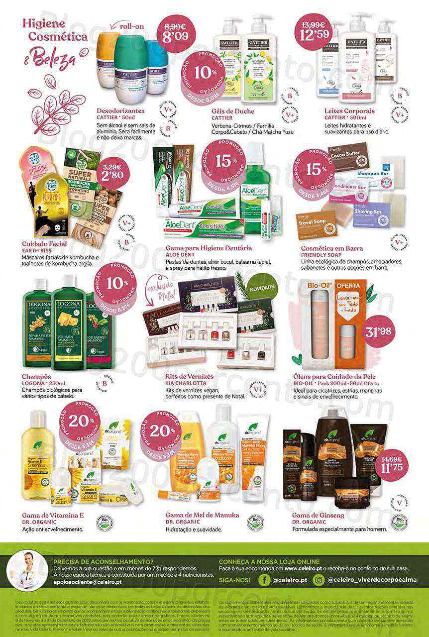 Antevisão Folheto CELEIRO Natal Promoções de 8 novembro a 31 dezembro
