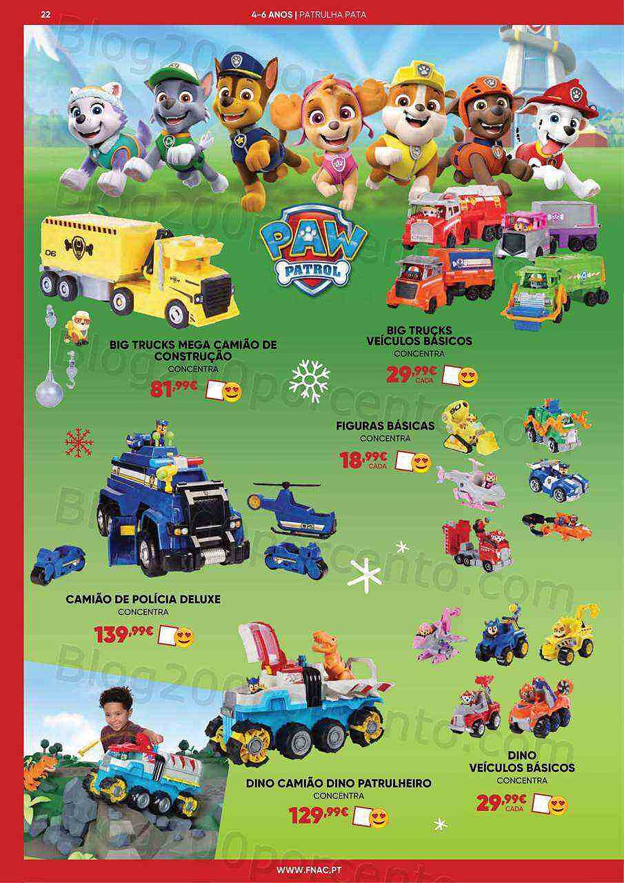 Antevisão Folheto FNAC Kids Natal Promoções até 31 dezembro