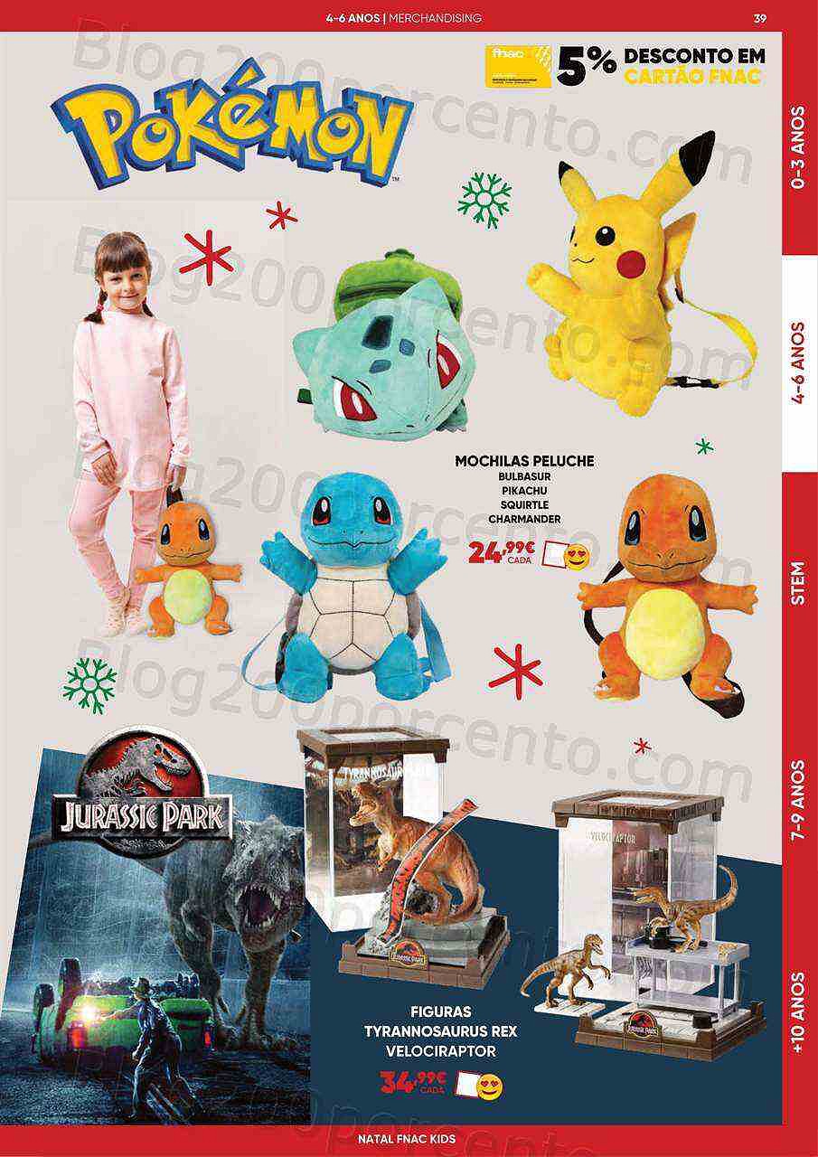 Antevisão Folheto FNAC Kids Natal Promoções até 31 dezembro