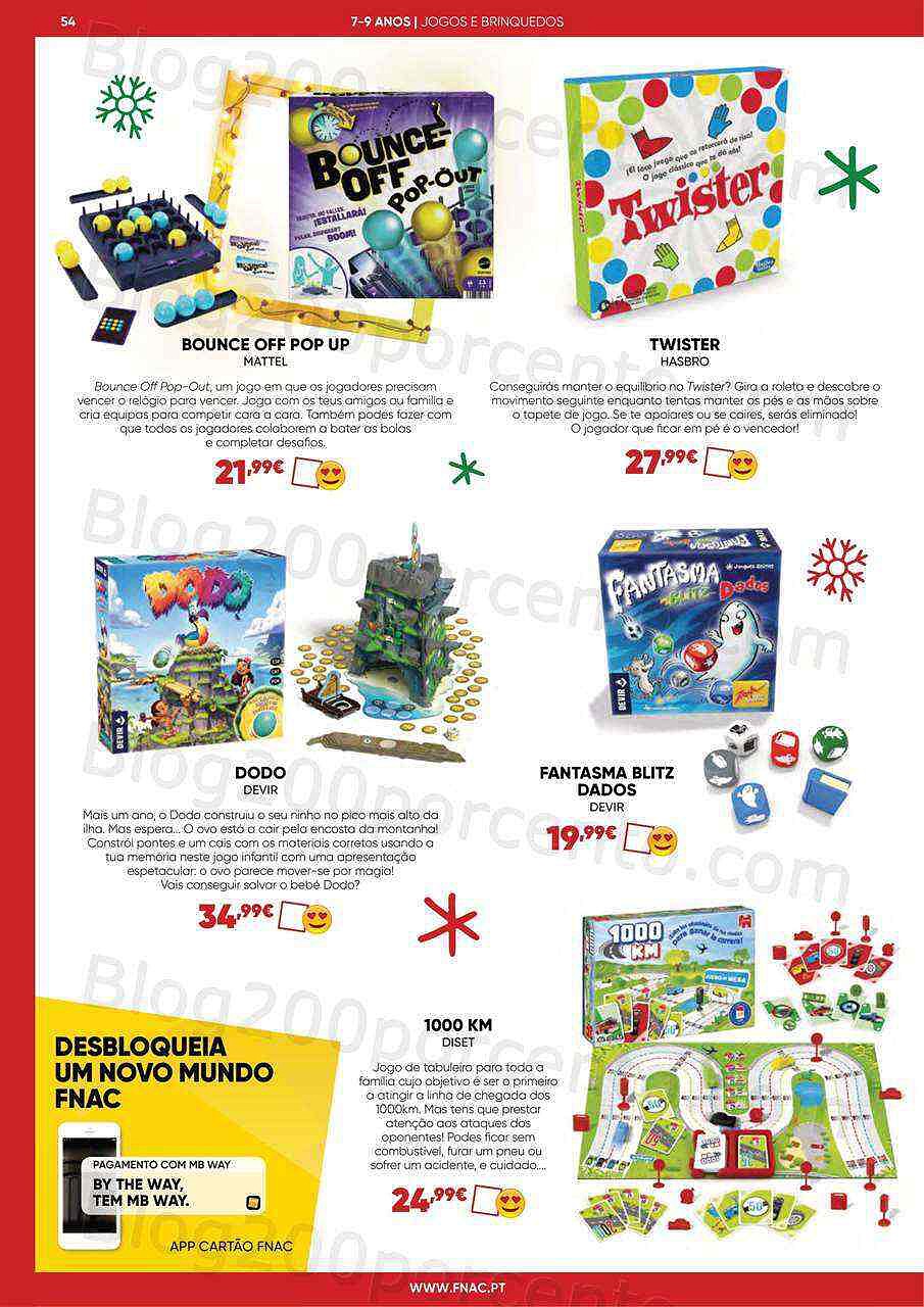 Antevisão Folheto FNAC Kids Natal Promoções até 31 dezembro