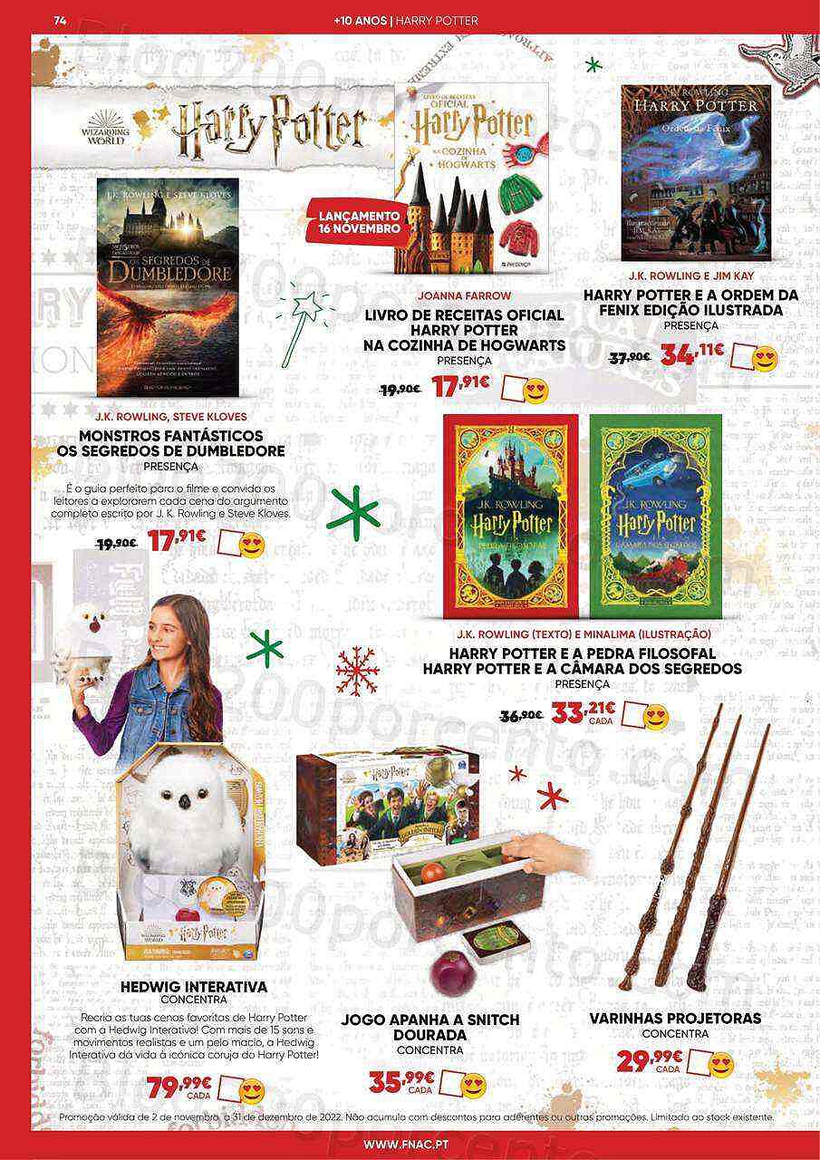 Antevisão Folheto FNAC Kids Natal Promoções até 31 dezembro