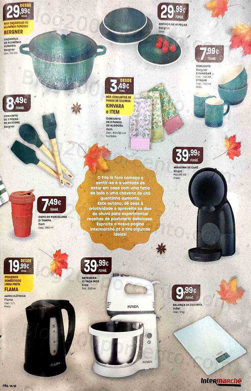 Antevisão Folheto INTERMARCHÉ Doce Outono Promoções de 10 a 23 novembro