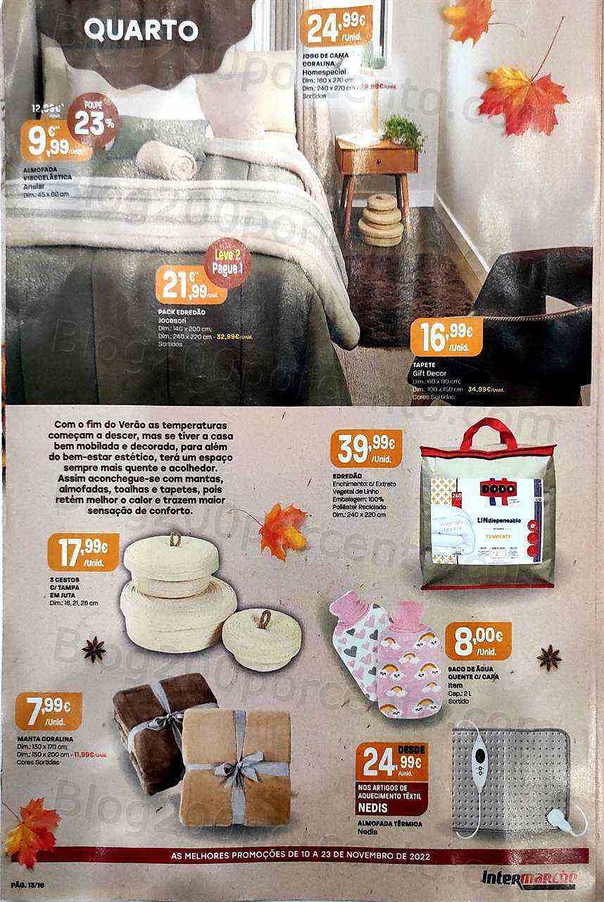 Antevisão Folheto INTERMARCHÉ Doce Outono Promoções de 10 a 23 novembro