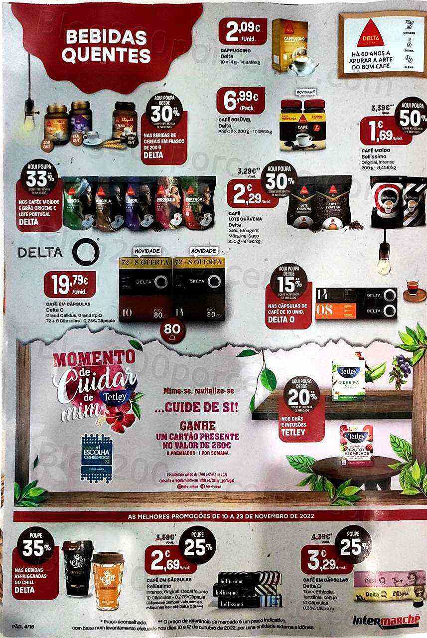 Antevisão Folheto INTERMARCHÉ Doce Outono Promoções de 10 a 23 novembro