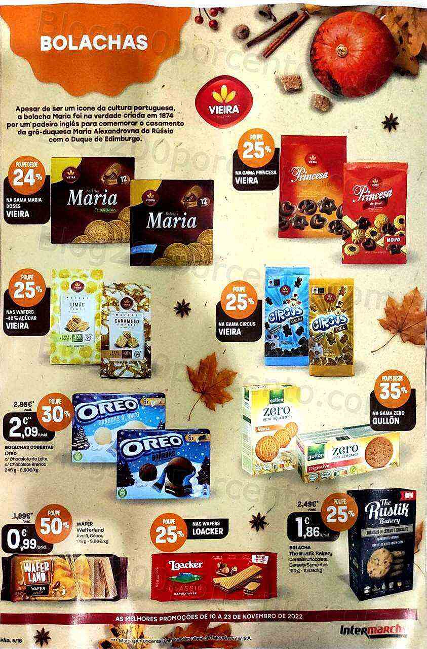 Antevisão Folheto INTERMARCHÉ Doce Outono Promoções de 10 a 23 novembro