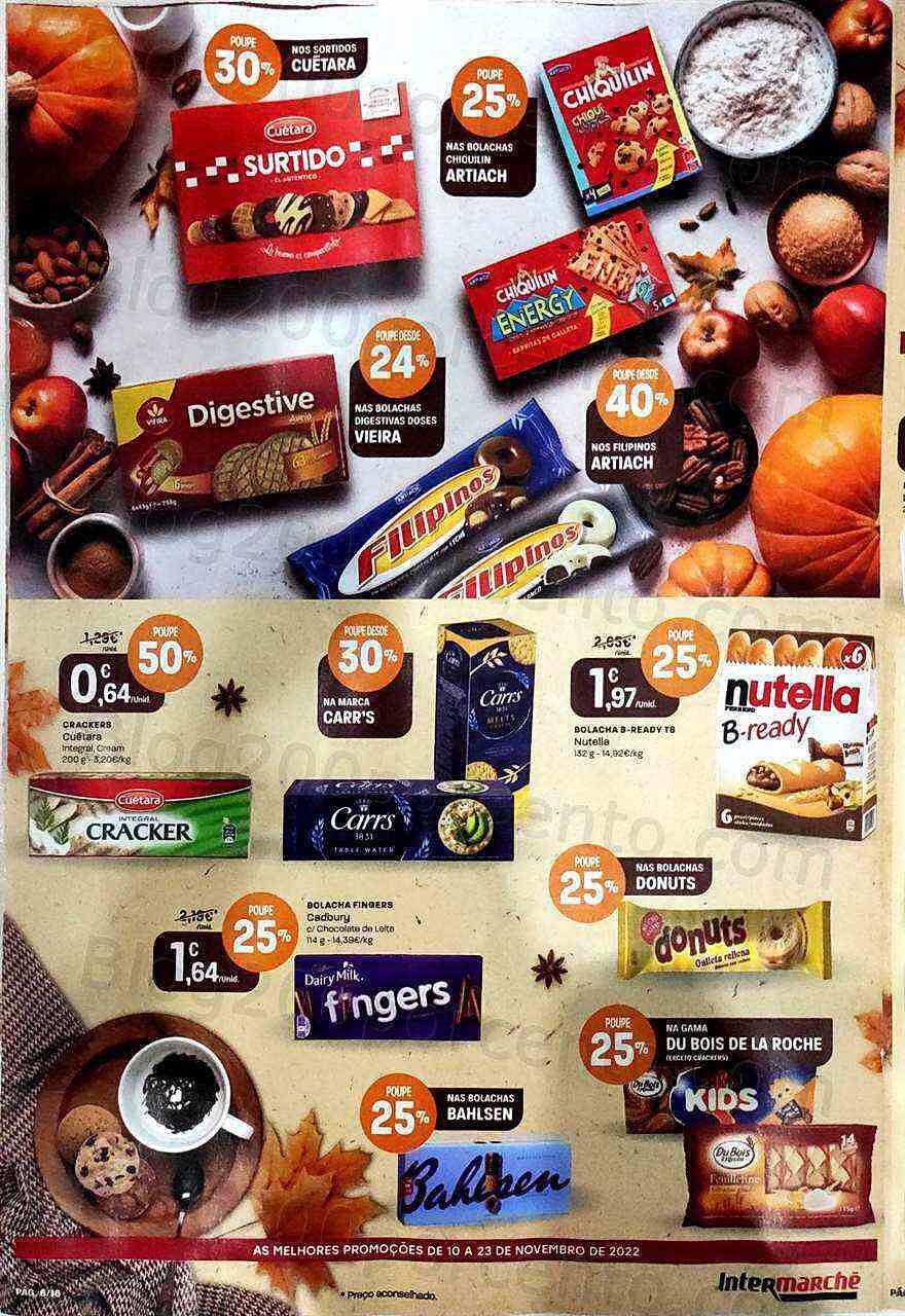 Antevisão Folheto INTERMARCHÉ Doce Outono Promoções de 10 a 23 novembro
