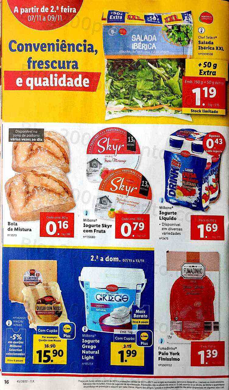 Antevisão Folheto LIDL Promoções de 7 a 9 novembro - segunda a quarta