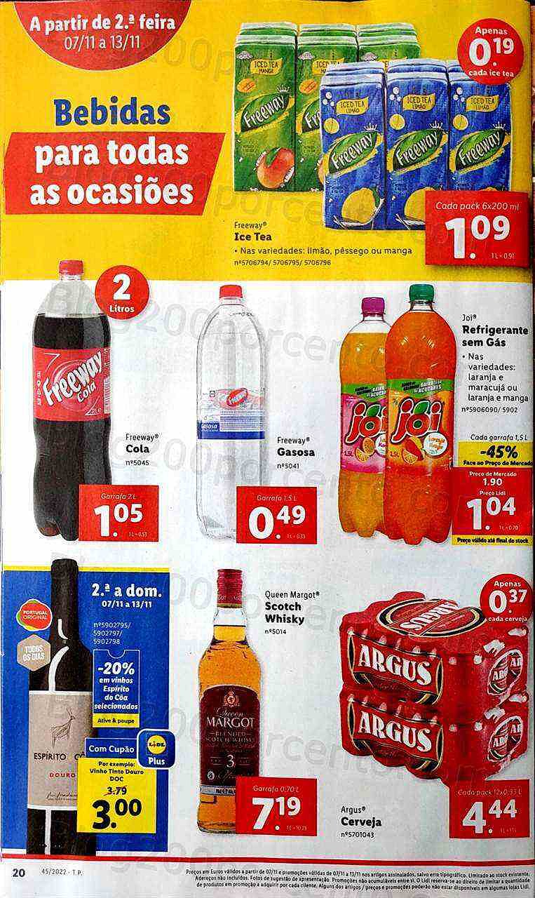 Antevisão Folheto LIDL Promoções de 7 a 13 novembro