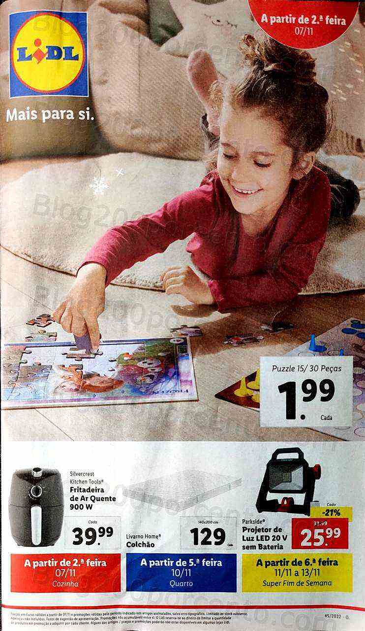 Antevisão Folheto LIDL Promoções de 7 a 13 novembro