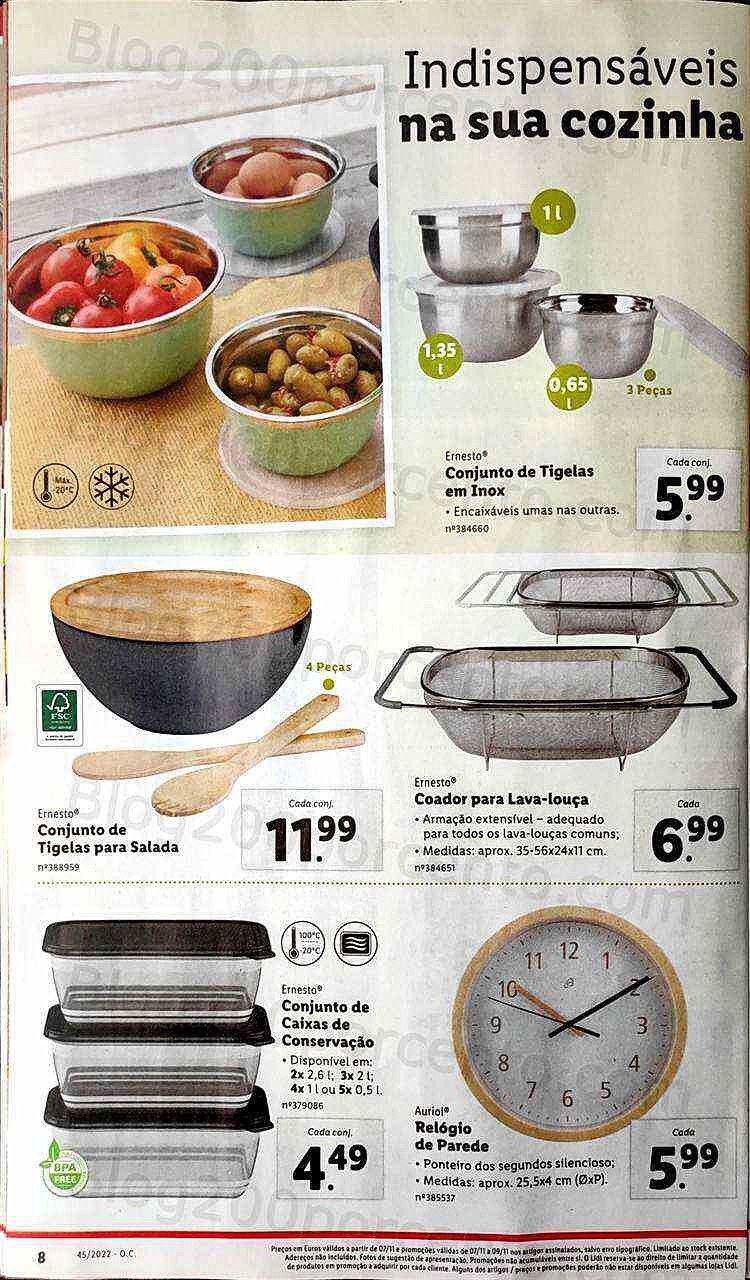 Antevisão Folheto LIDL Promoções de 7 a 13 novembro