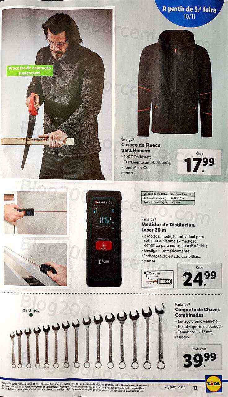 Antevisão Folheto LIDL Promoções de 7 a 13 novembro