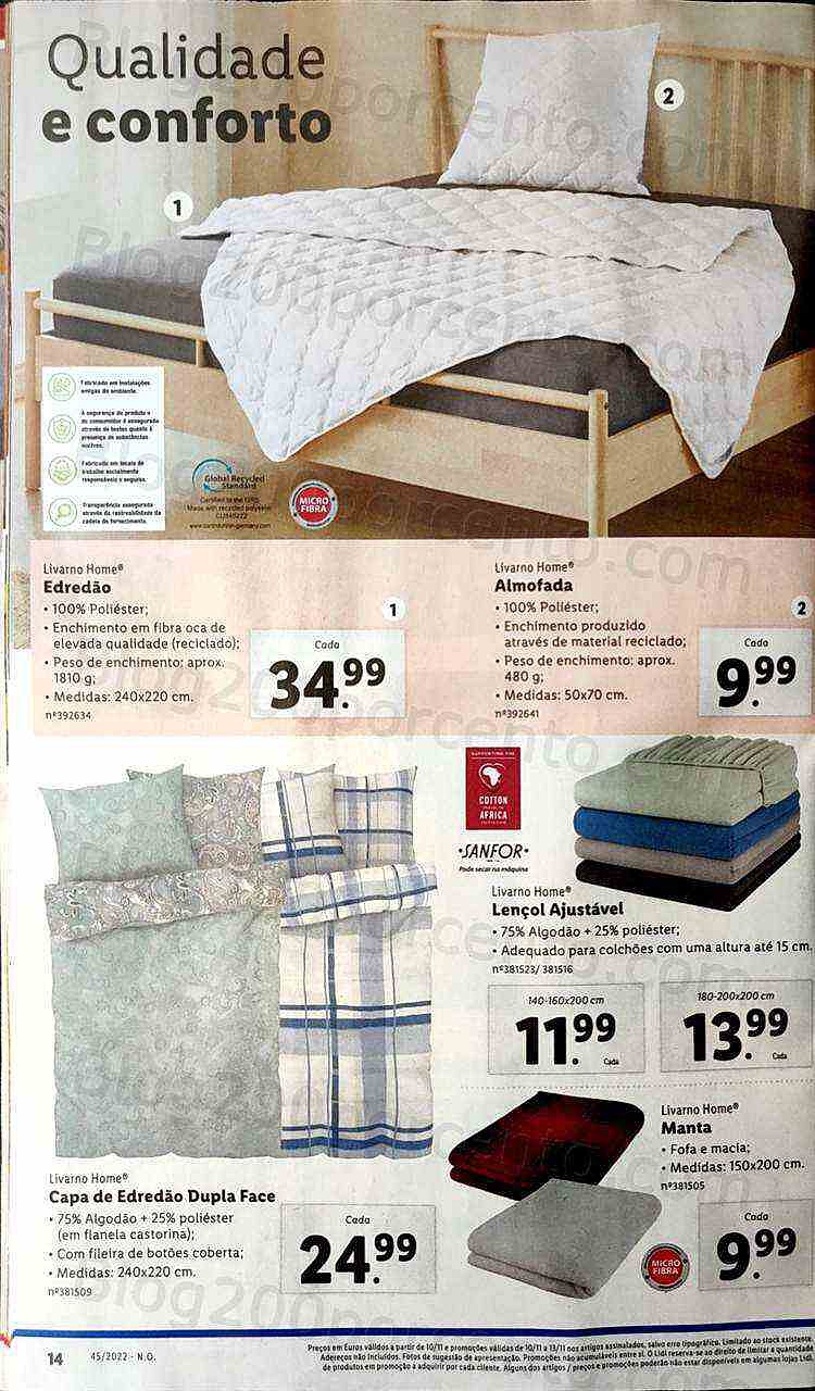 Antevisão Folheto LIDL Promoções de 7 a 13 novembro