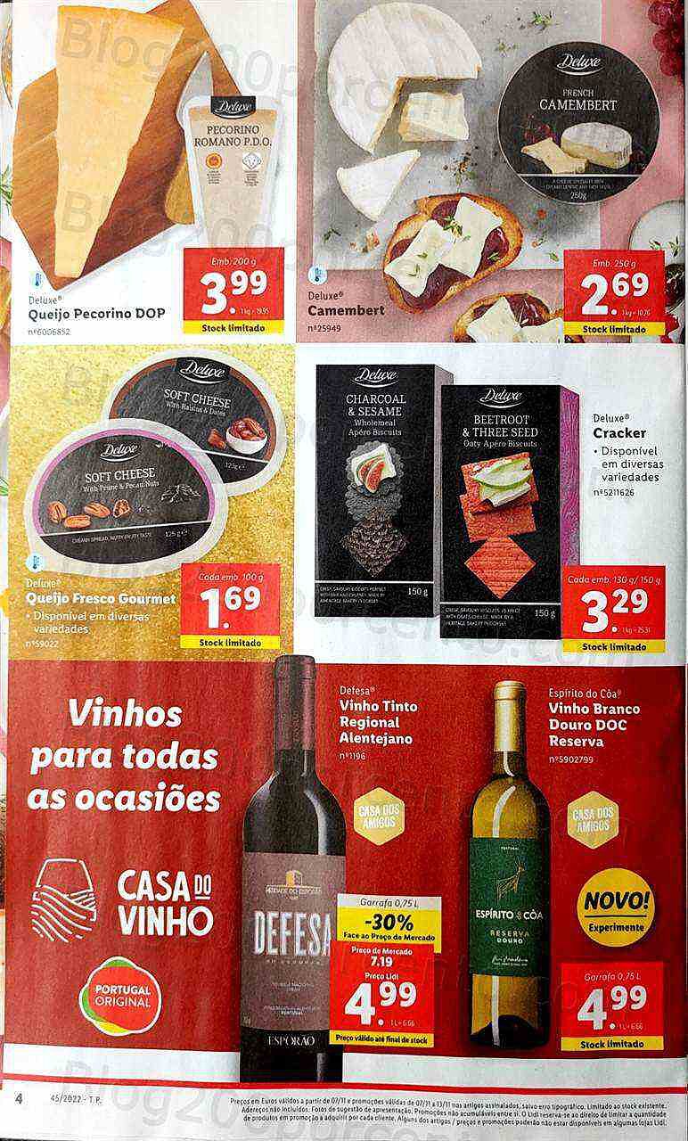 Antevisão Folheto LIDL Natal Promoções de 7 a 13 novembro