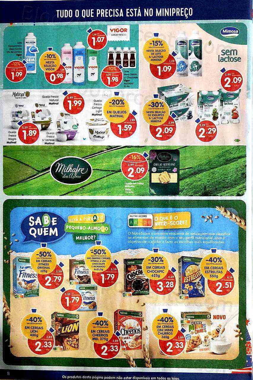 Antevisão Folheto MINIPREÇO Promoções de 17 a 23 novembro