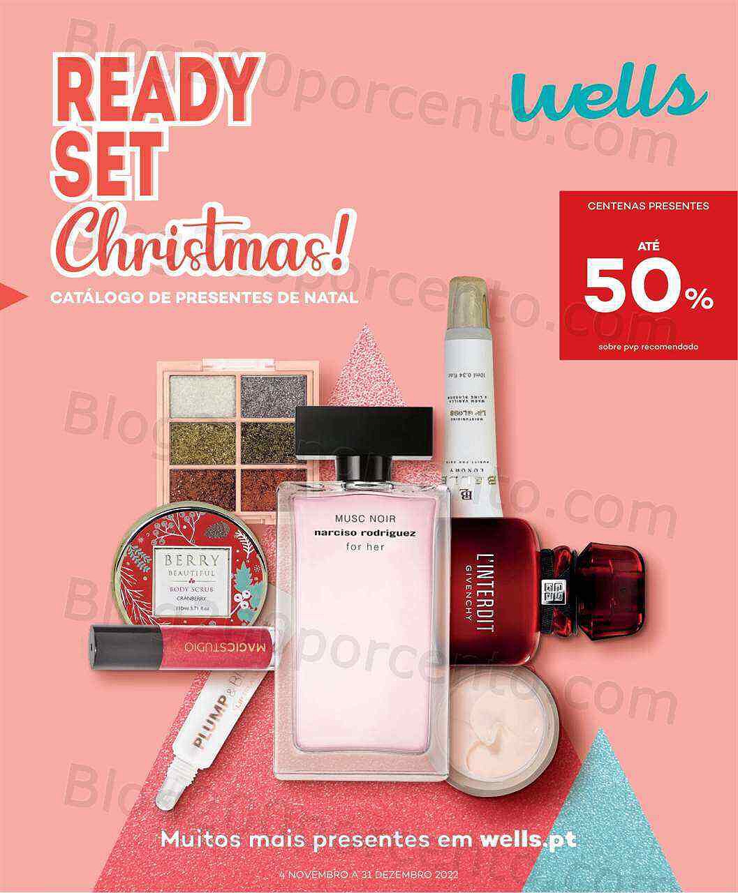 Antevisão Folheto WELLS Natal Promoções até 31 dezembro