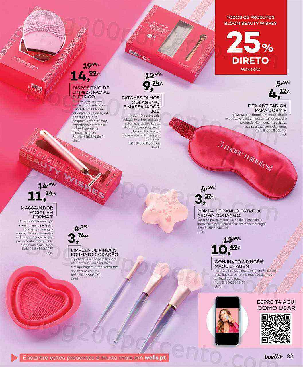 Antevisão Folheto WELLS Natal Promoções até 31 dezembro
