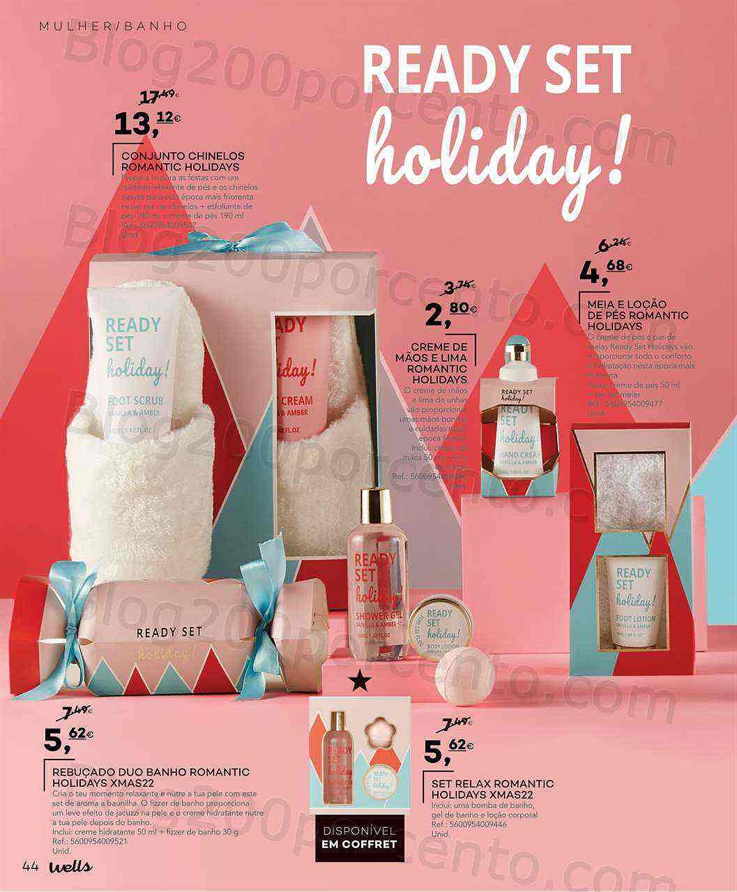 Antevisão Folheto WELLS Natal Promoções até 31 dezembro