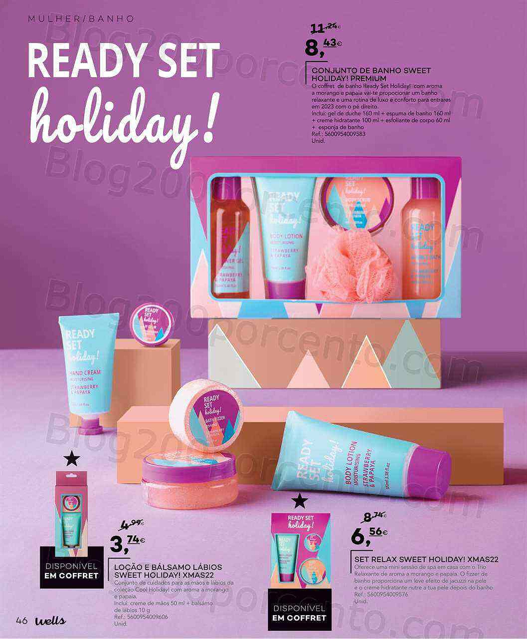 Antevisão Folheto WELLS Natal Promoções até 31 dezembro
