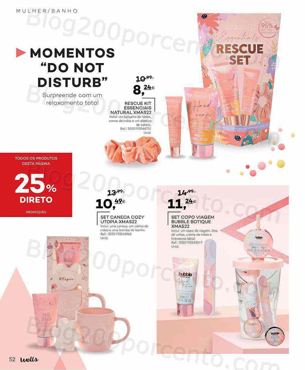 Antevisão Folheto WELLS Natal Promoções até 31 dezembro