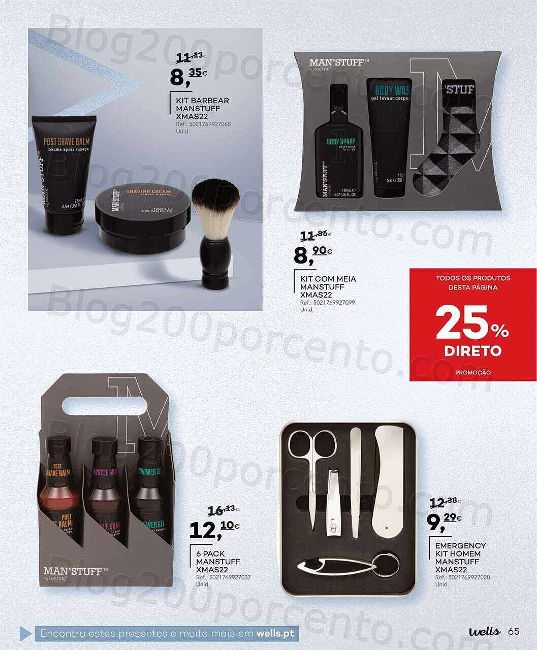 Antevisão Folheto WELLS Natal Promoções até 31 dezembro