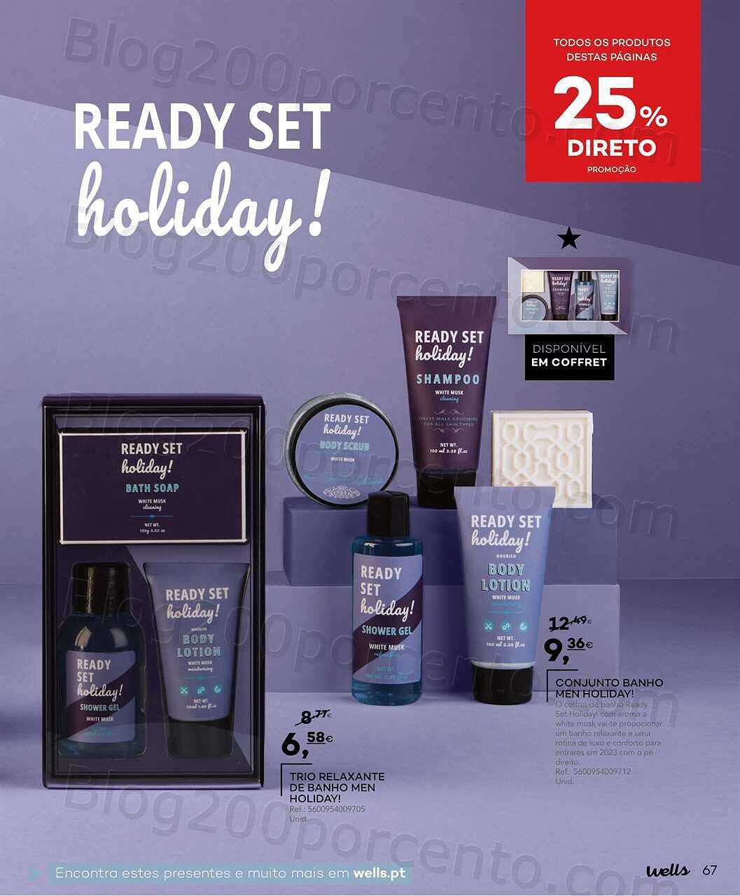 Antevisão Folheto WELLS Natal Promoções até 31 dezembro