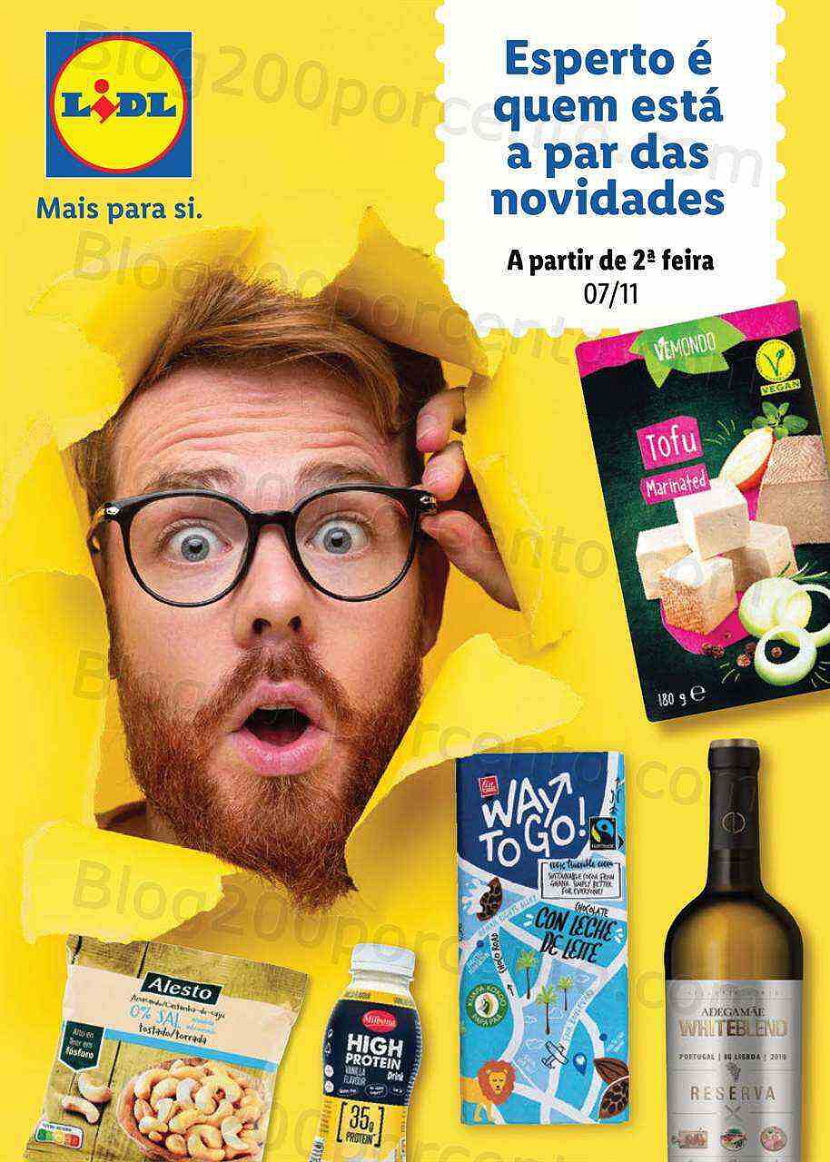 Antevisão Folheto LIDL Novidades Promoções a partir de 7 novembro