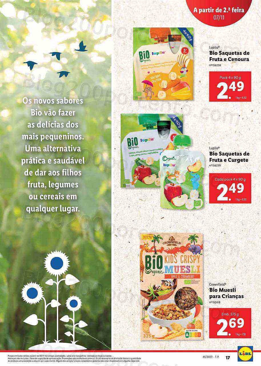 Antevisão Folheto LIDL Novidades Promoções a partir de 7 novembro