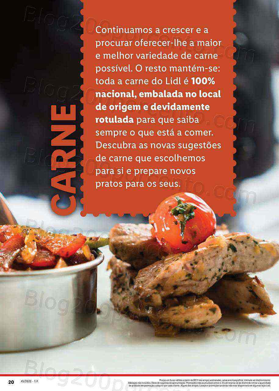 Antevisão Folheto LIDL Novidades Promoções a partir de 7 novembro