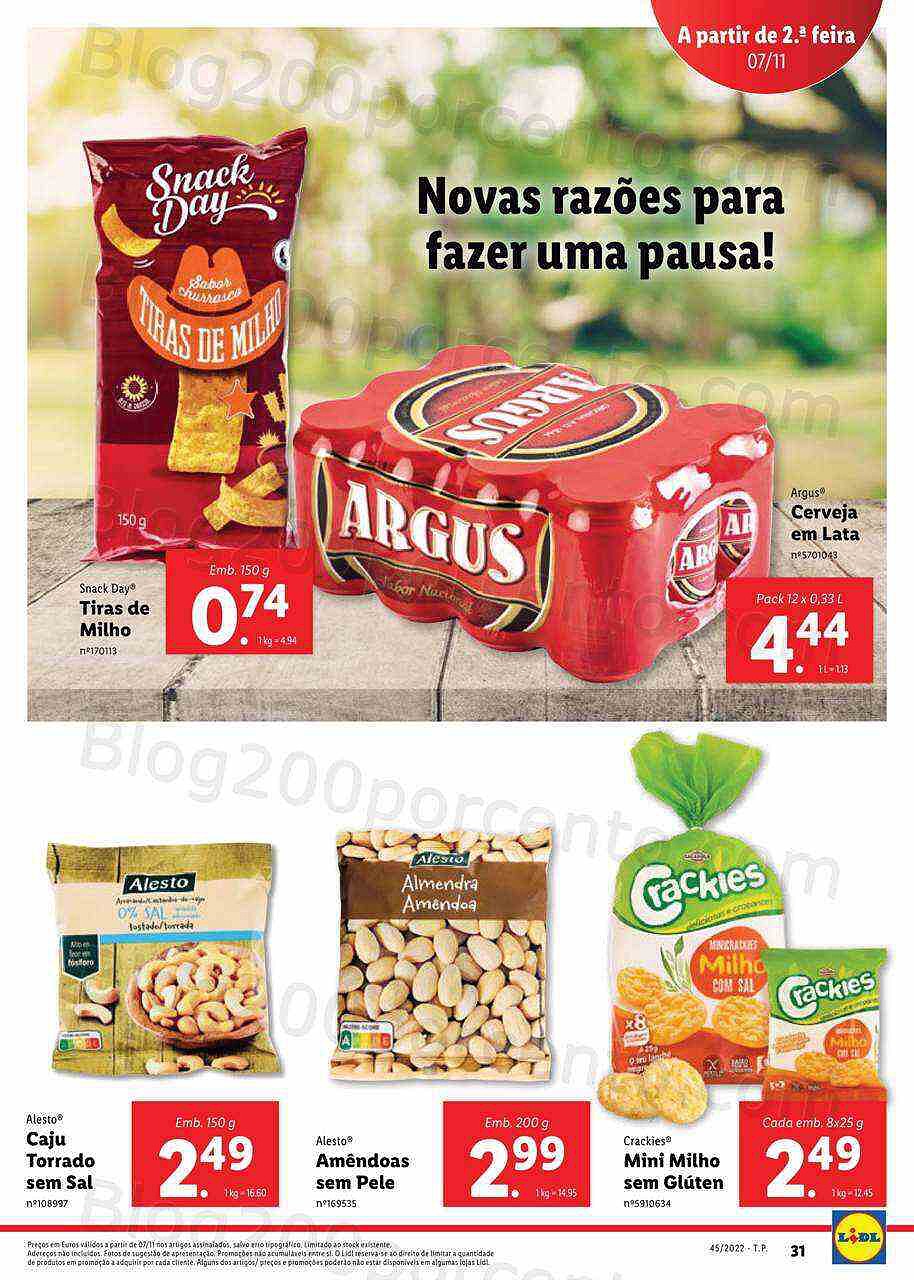 Antevisão Folheto LIDL Novidades Promoções a partir de 7 novembro