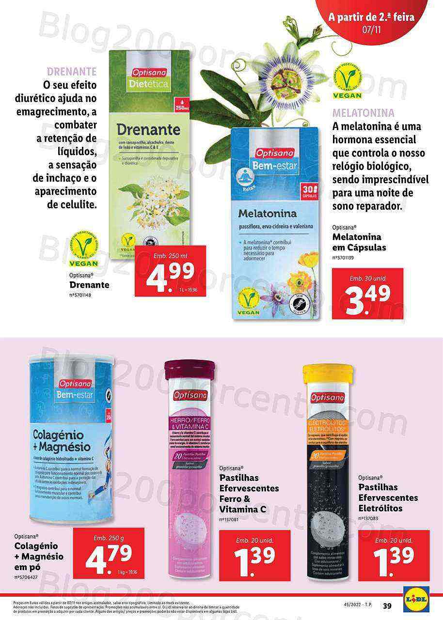 Antevisão Folheto LIDL Novidades Promoções a partir de 7 novembro