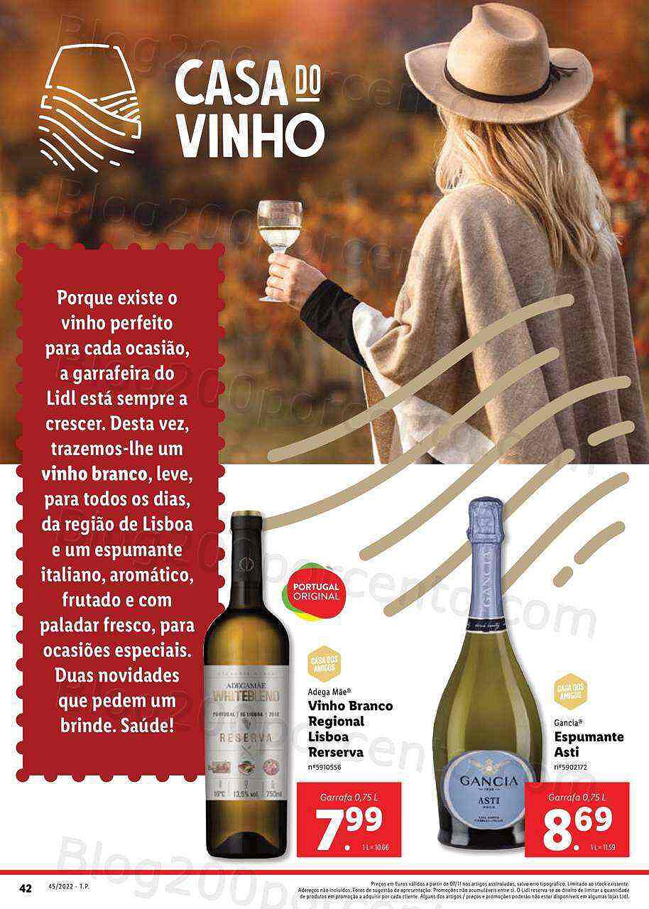 Antevisão Folheto LIDL Novidades Promoções a partir de 7 novembro