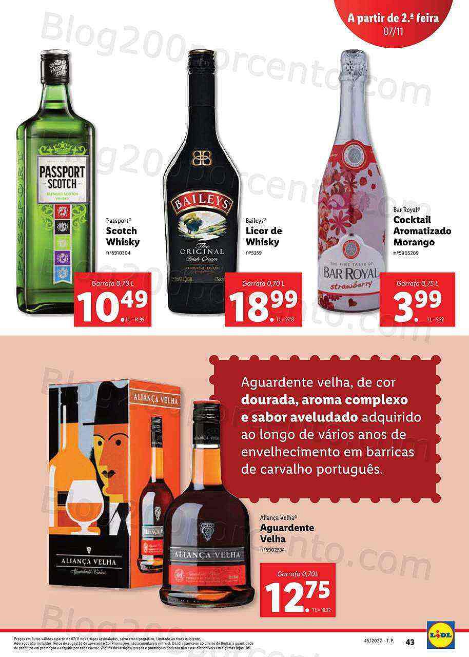 Antevisão Folheto LIDL Novidades Promoções a partir de 7 novembro