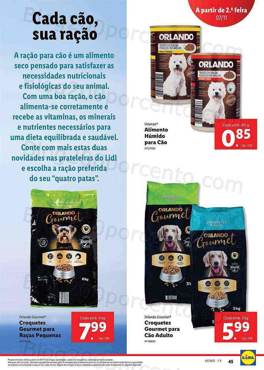 Antevisão Folheto LIDL Novidades Promoções a partir de 7 novembro