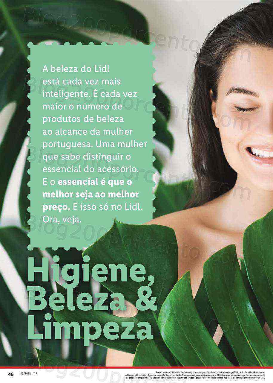 Antevisão Folheto LIDL Novidades Promoções a partir de 7 novembro