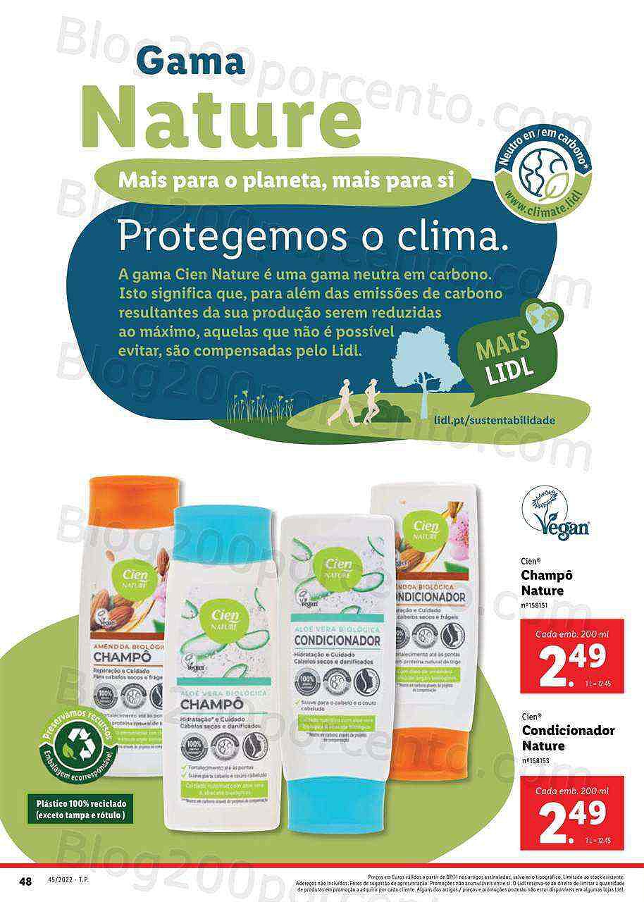 Antevisão Folheto LIDL Novidades Promoções a partir de 7 novembro