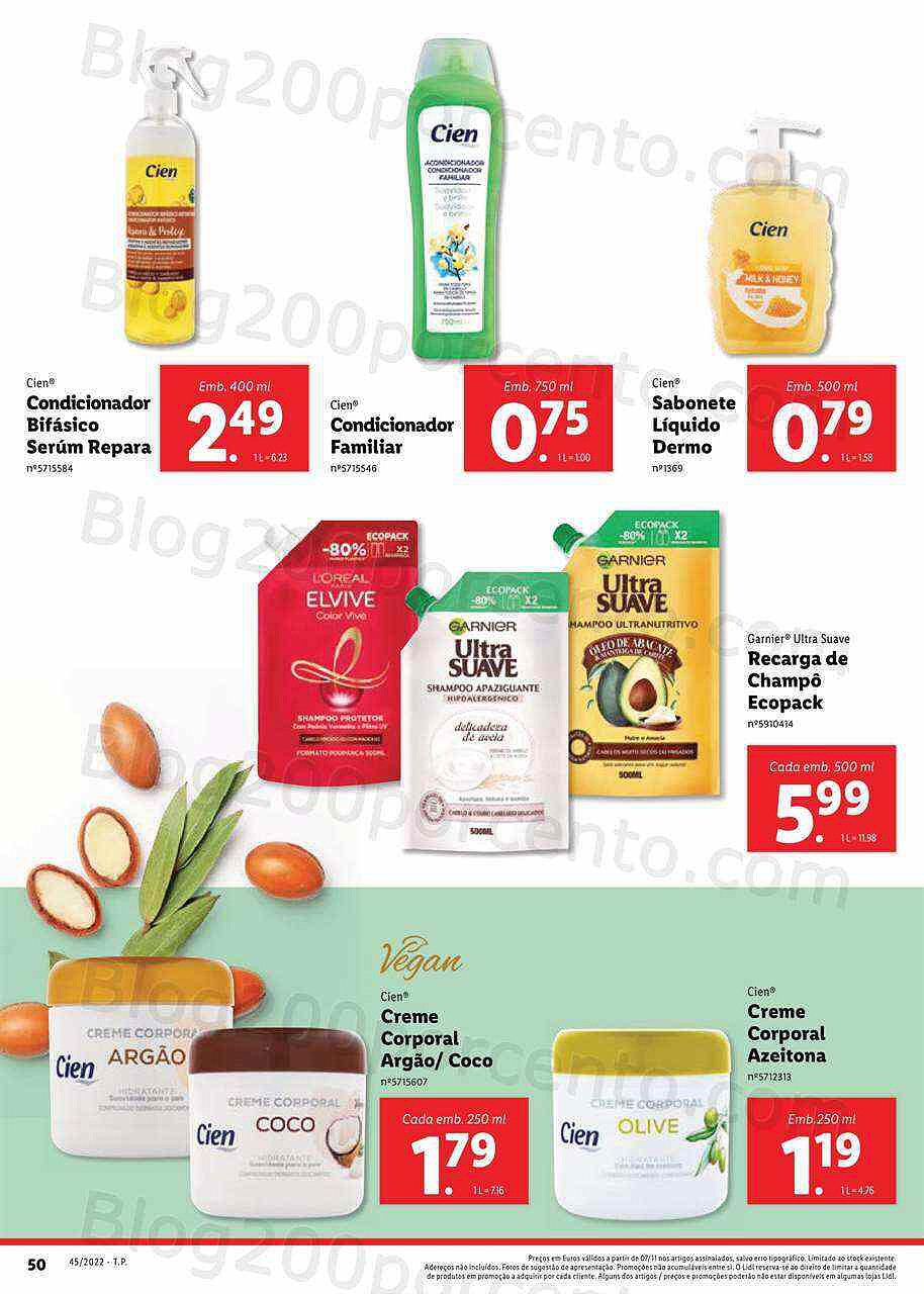 Antevisão Folheto LIDL Novidades Promoções a partir de 7 novembro