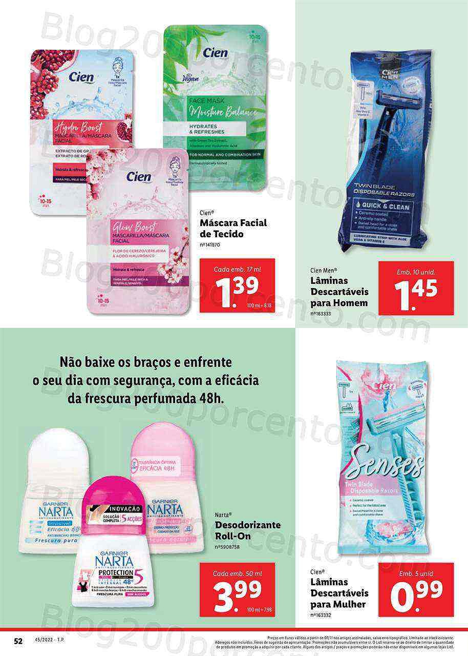 Antevisão Folheto LIDL Novidades Promoções a partir de 7 novembro