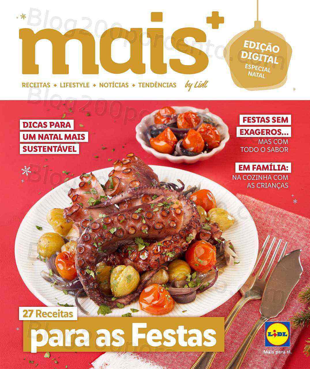 Antevisão Revista LIDL Mais Natal com Promoções a partir de 14 novembro