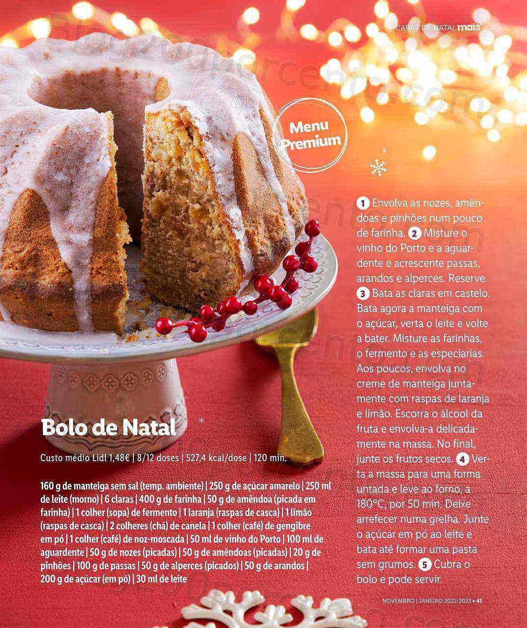 Antevisão Revista LIDL Mais Natal com Promoções a partir de 14 novembro
