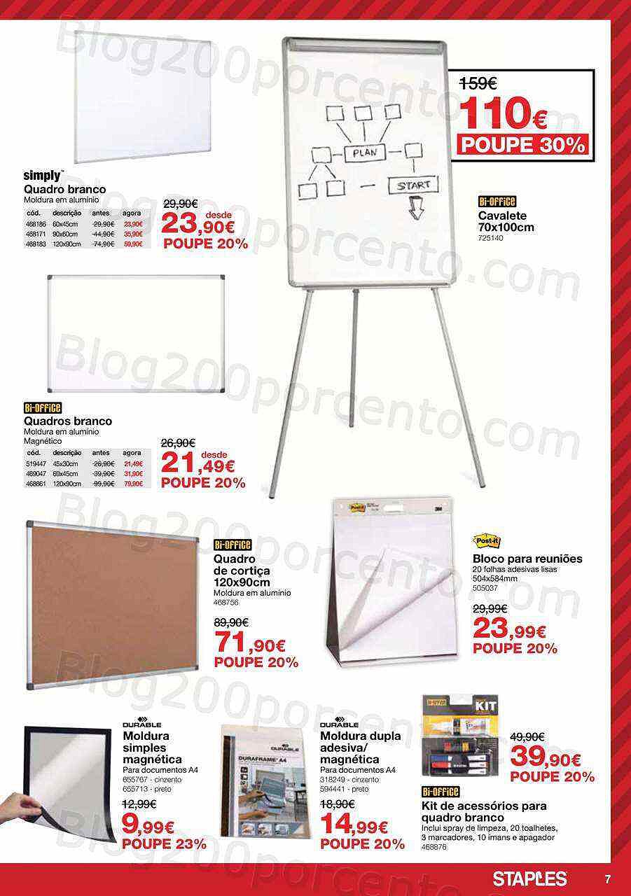 Antevisão Folheto STAPLES Promoções de 7 a 24 novembro
