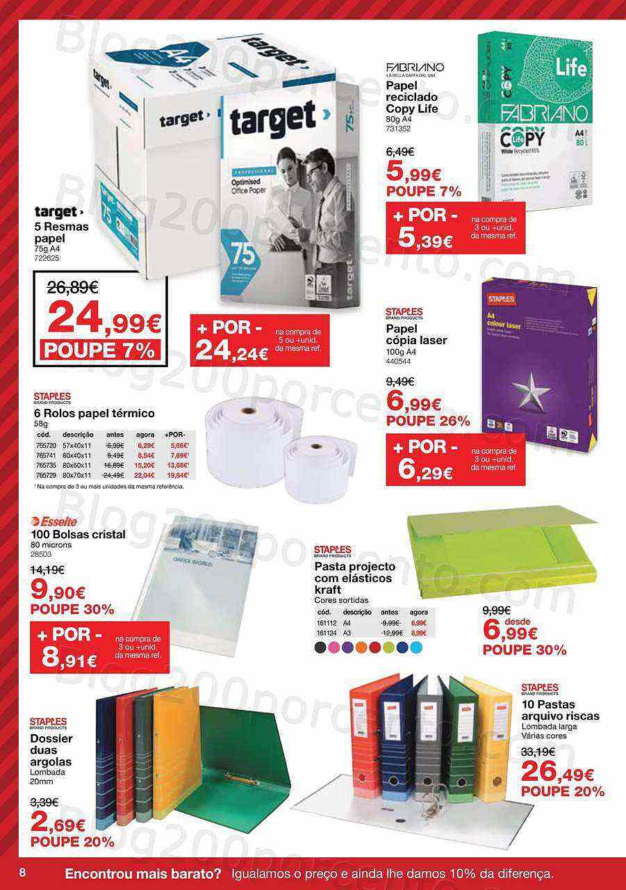 Antevisão Folheto STAPLES Promoções de 7 a 24 novembro