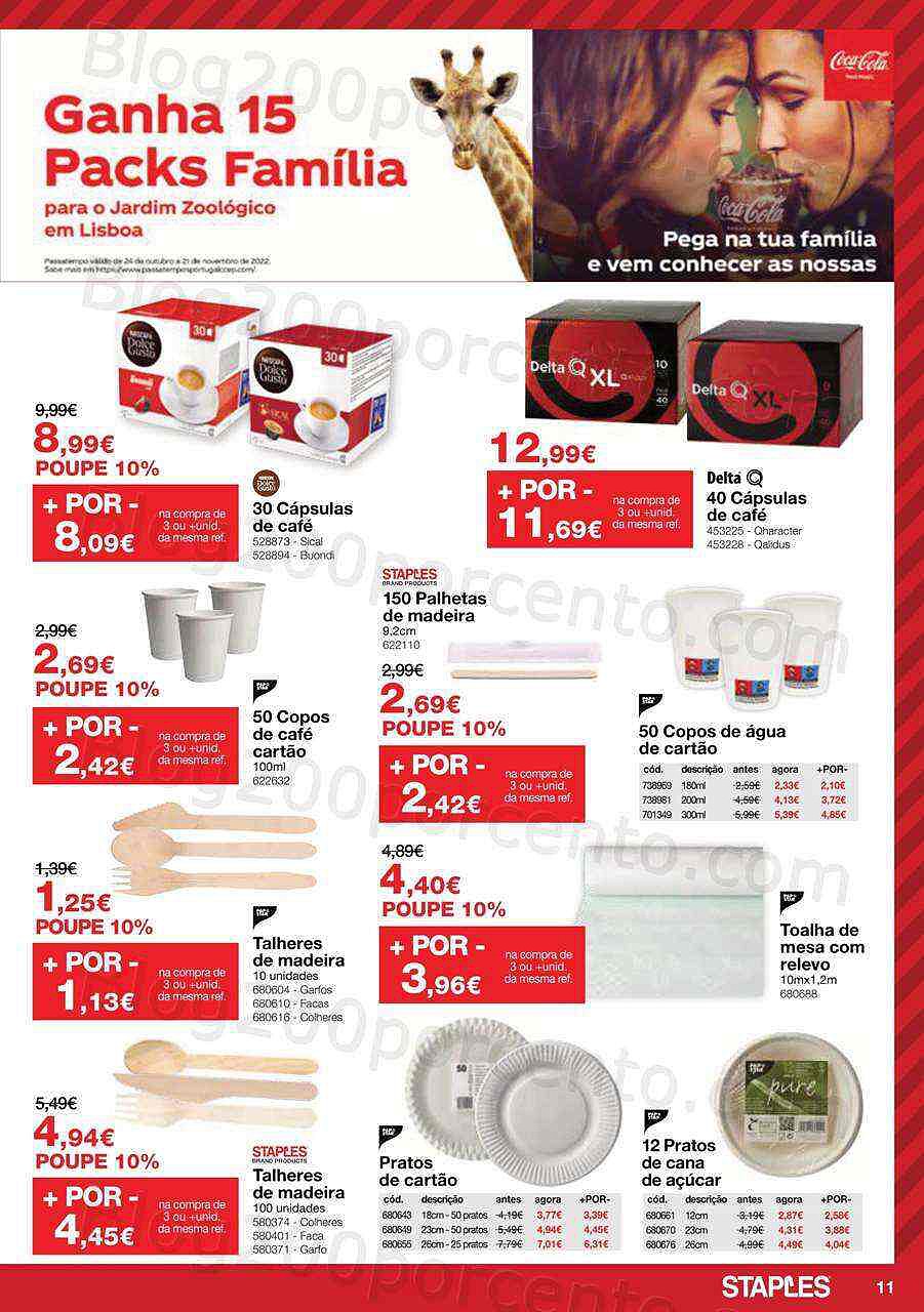 Antevisão Folheto STAPLES Promoções de 7 a 24 novembro